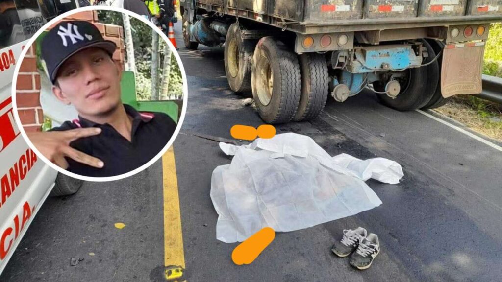 Motorista-fallece-al-colisionar-con-transporte-pesado-en-Amatitlán